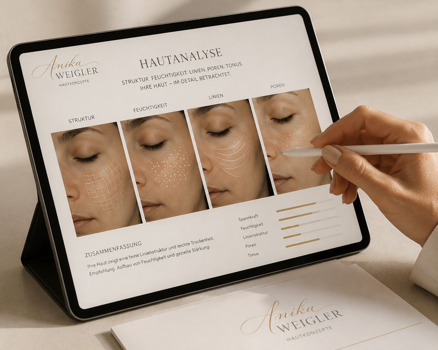 Hautkonzept Nürnberg mit professioneller Hautanalyse und individueller Fachkosmetik